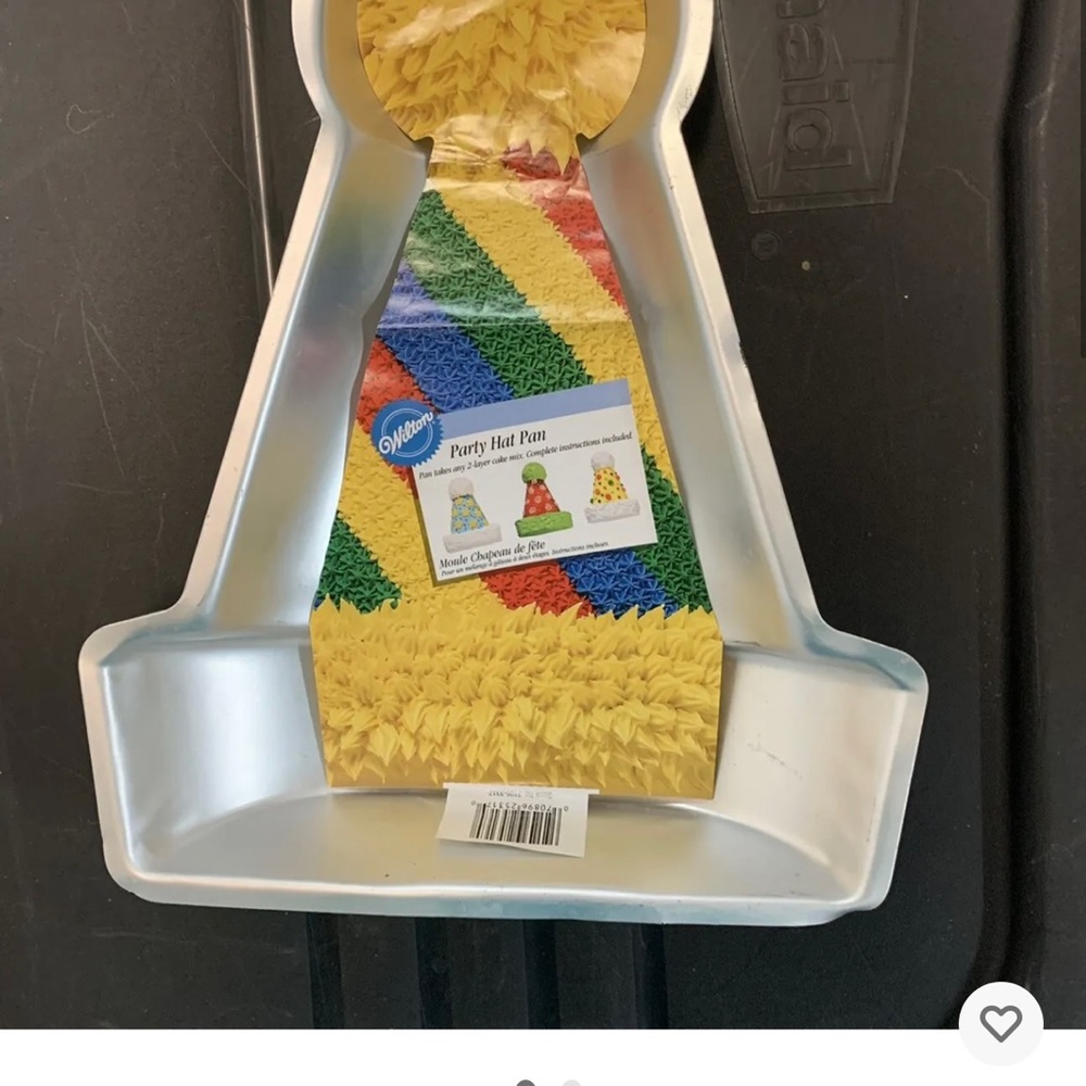 Wilton Retired Cake Pan Party Hat / Clown Hat